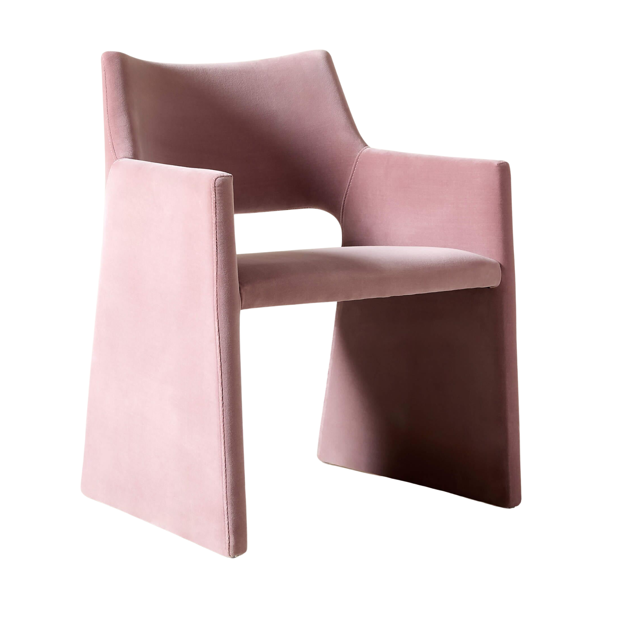 pink dining chair