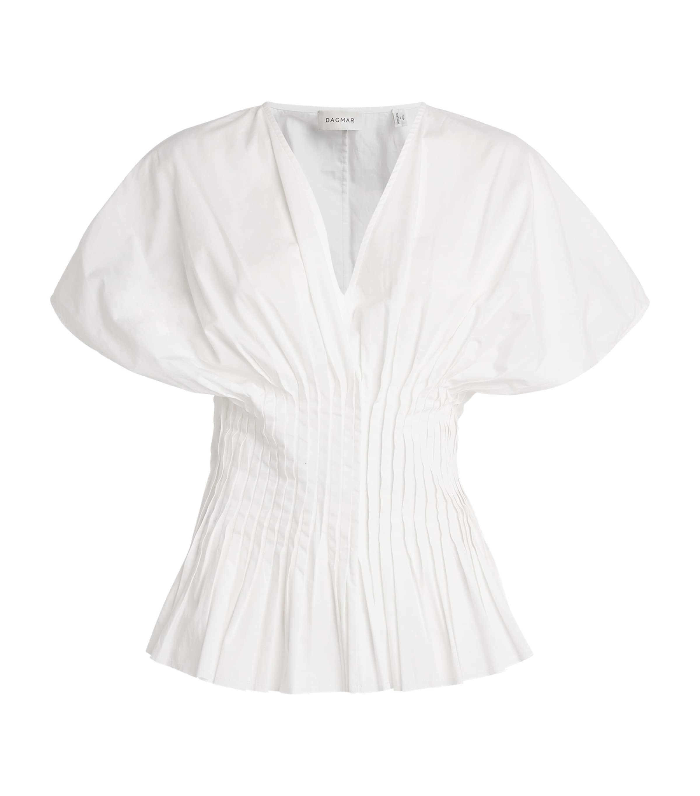 Organic Cotton Pintuck Blouse