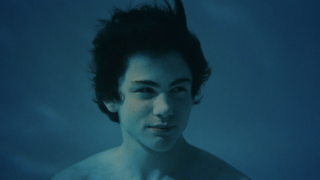 Logan Lerman under water in The Lightning Thief