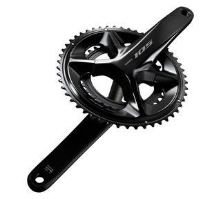 Shimano's 12-speed 105 chainset in a compact 50/34 combo