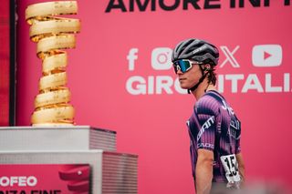 Paul Double (Jayco Alula) on the opening stage of the 2025 Giro d'Italia