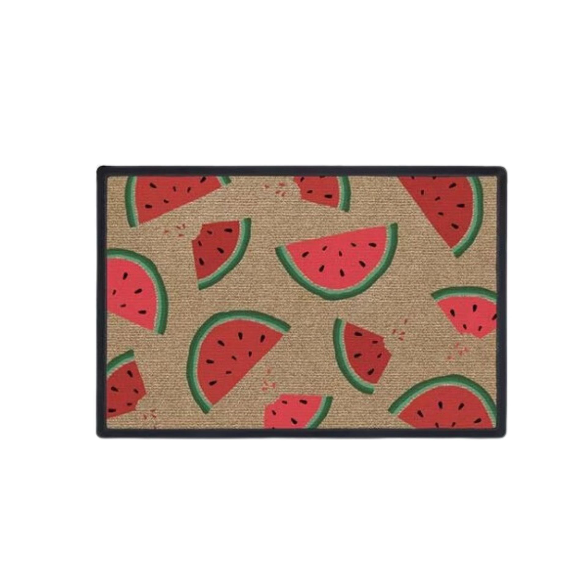 Keset dengan pola semangka