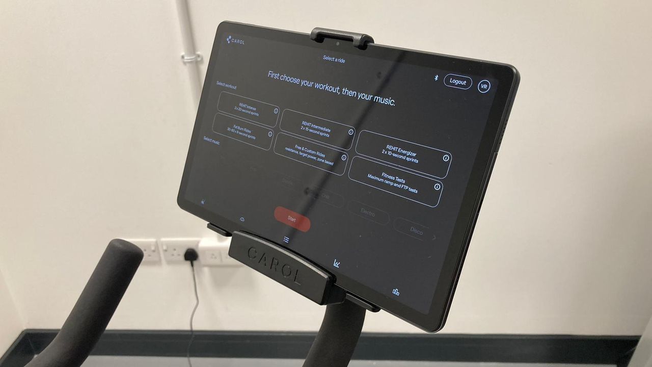 Carol Bike 2.0 screen