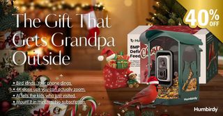 Humbirdy AI Bird Feeder 4K Ultra promotional images