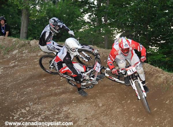 Quentin Derbier, Tomas Slavik, Michael Robert Haderer and Scott Beaumont in small final