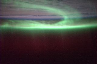 Southern Aurora from the ISS