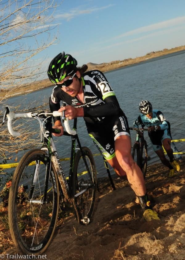 Jamey Driscoll (Cannondale-Cyclocrossworld.com) and Ben Berden