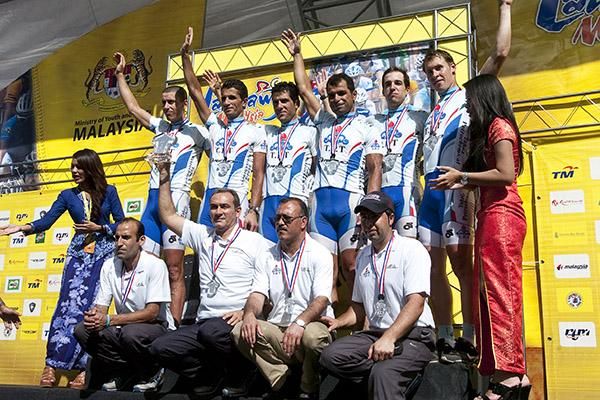 The best team overall on the GC went to the riders from Tabriz Petrochemical.