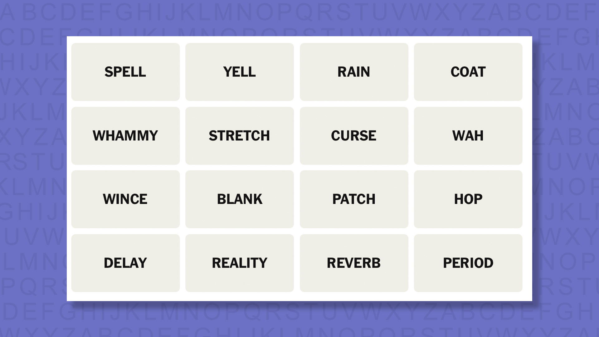 NYT Connections hints for game 1011 on a purple background