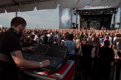 Yamaha CL Console at Orion Festival