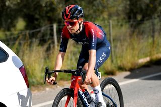 LAGOS PORTUGAL FEBRUARY 16 Thomas Pidcock of United Kingdom and Team INEOS Grenadiers competes during the 48th Volta Ao Algarve 2021 Stage 1 a 1991km at stage from Portimo to Lagos VAlgarve2022 on February 16 2022 in Lagos Portugal Photo by Luc ClaessenGetty Images