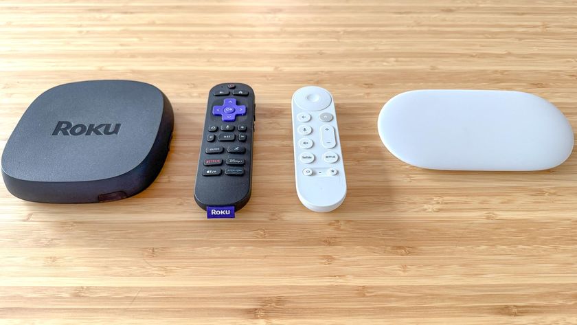 Roku Ultra vs Google TV Streamer side by side