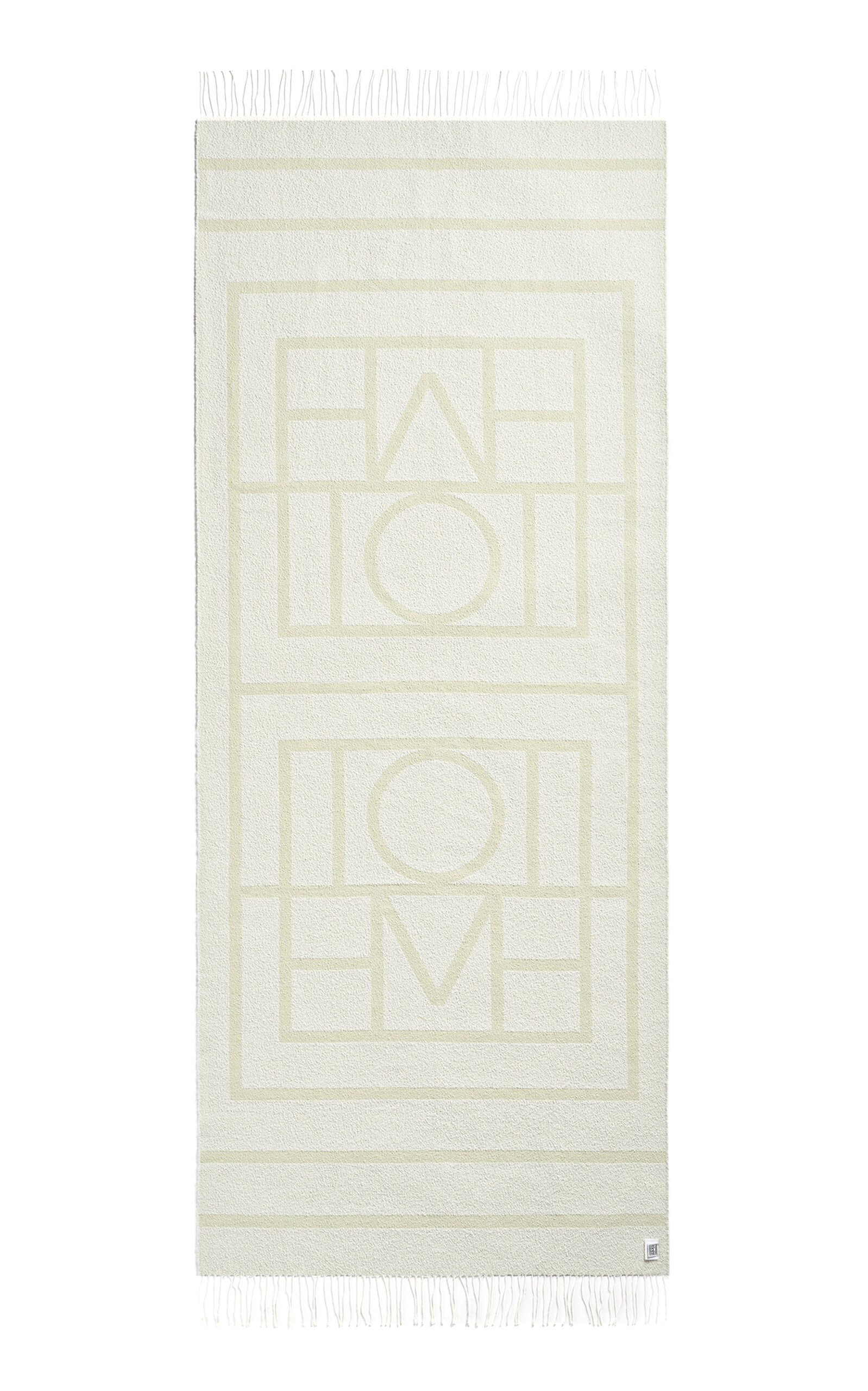 Monogram Cotton-Blend Jacquard Scarf