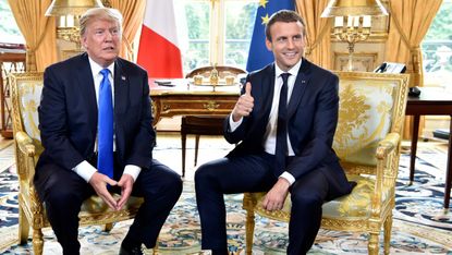 Trump Macron