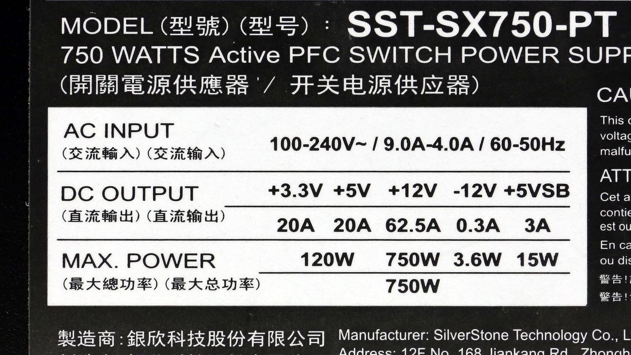 SilverStone SX750