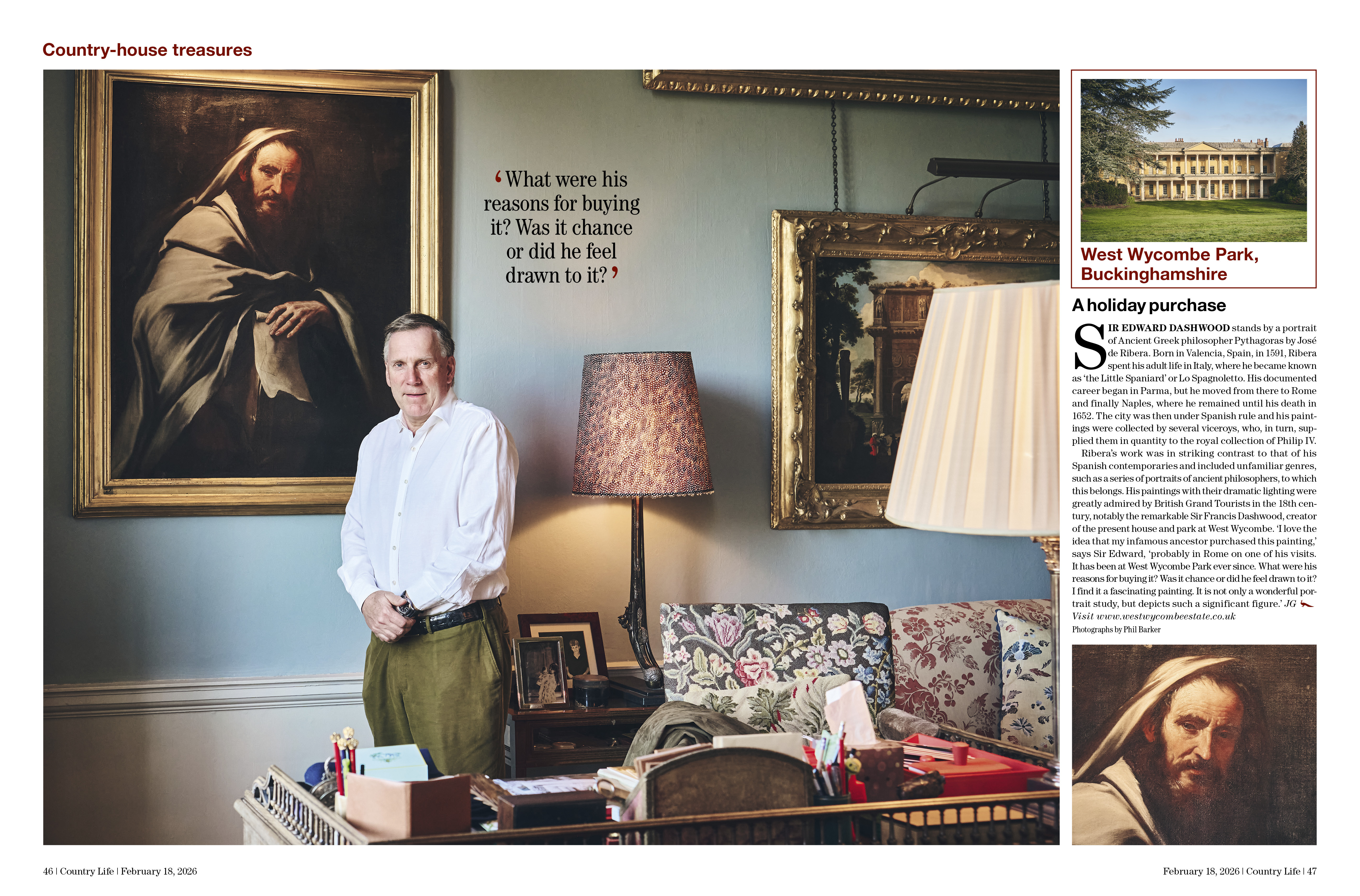 Country Life February 18 spreads