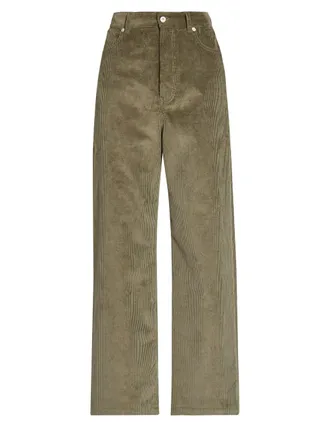 Loewe, High-Waisted Corduroy Trousers