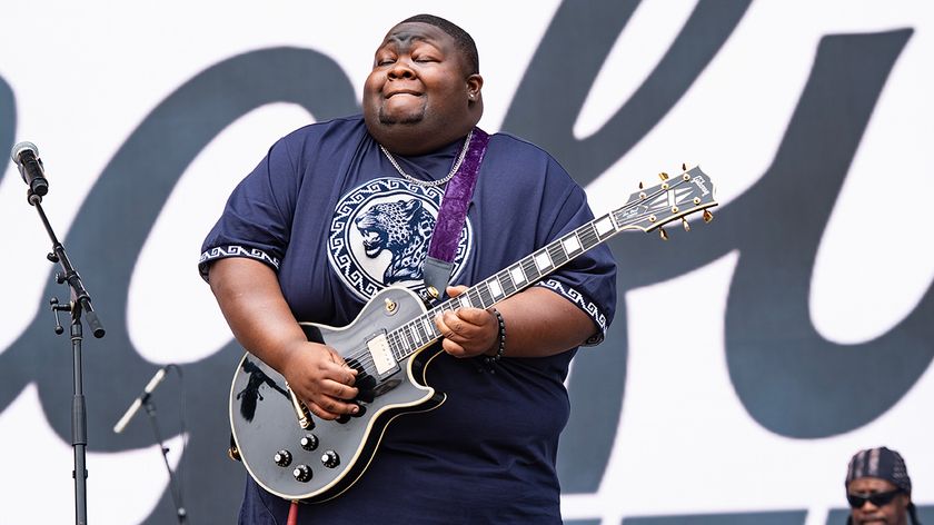 Christone &quot;Kingfish&quot; Ingram performs during 2025 Railbird Music Festival at The Infield at Red Mile on June 01, 2025 in Lexington, Kentucky