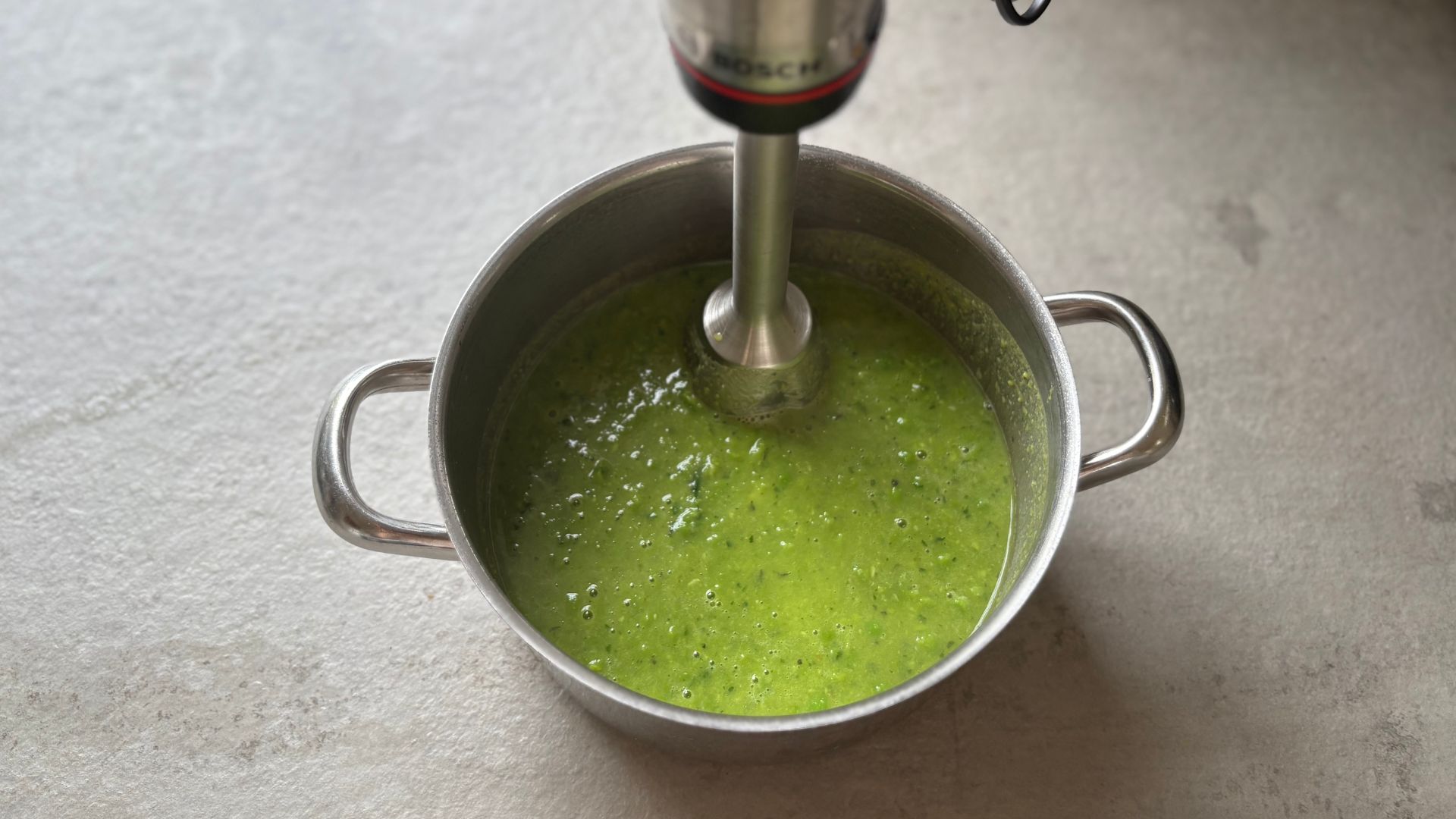 Testing the Bosch Hand Blender