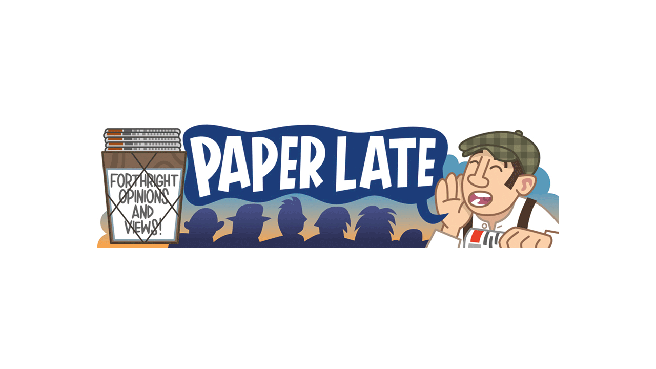 A paperlate illustration