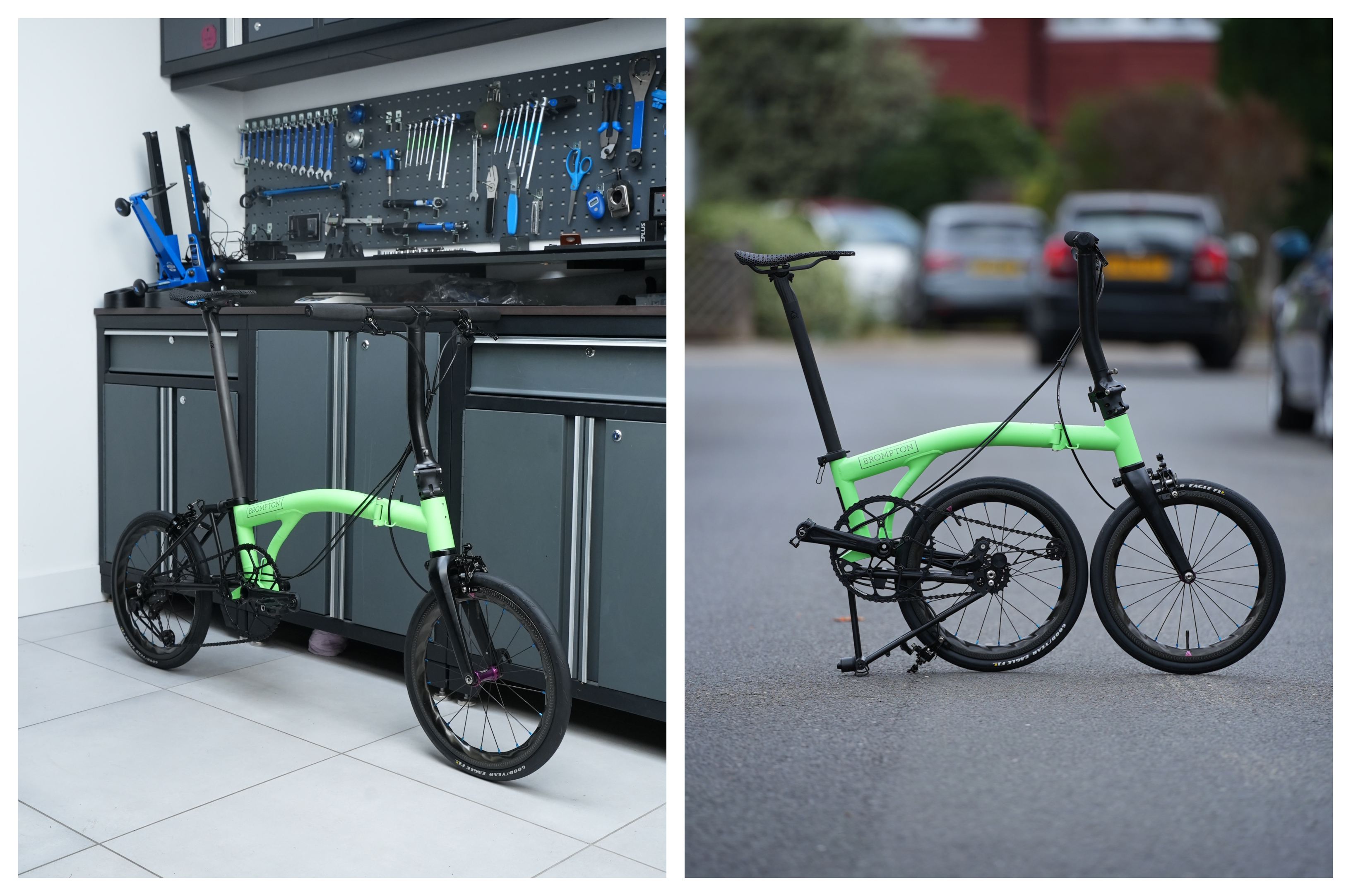 Twisted Wheel 5.99kg custom Brompton T Line