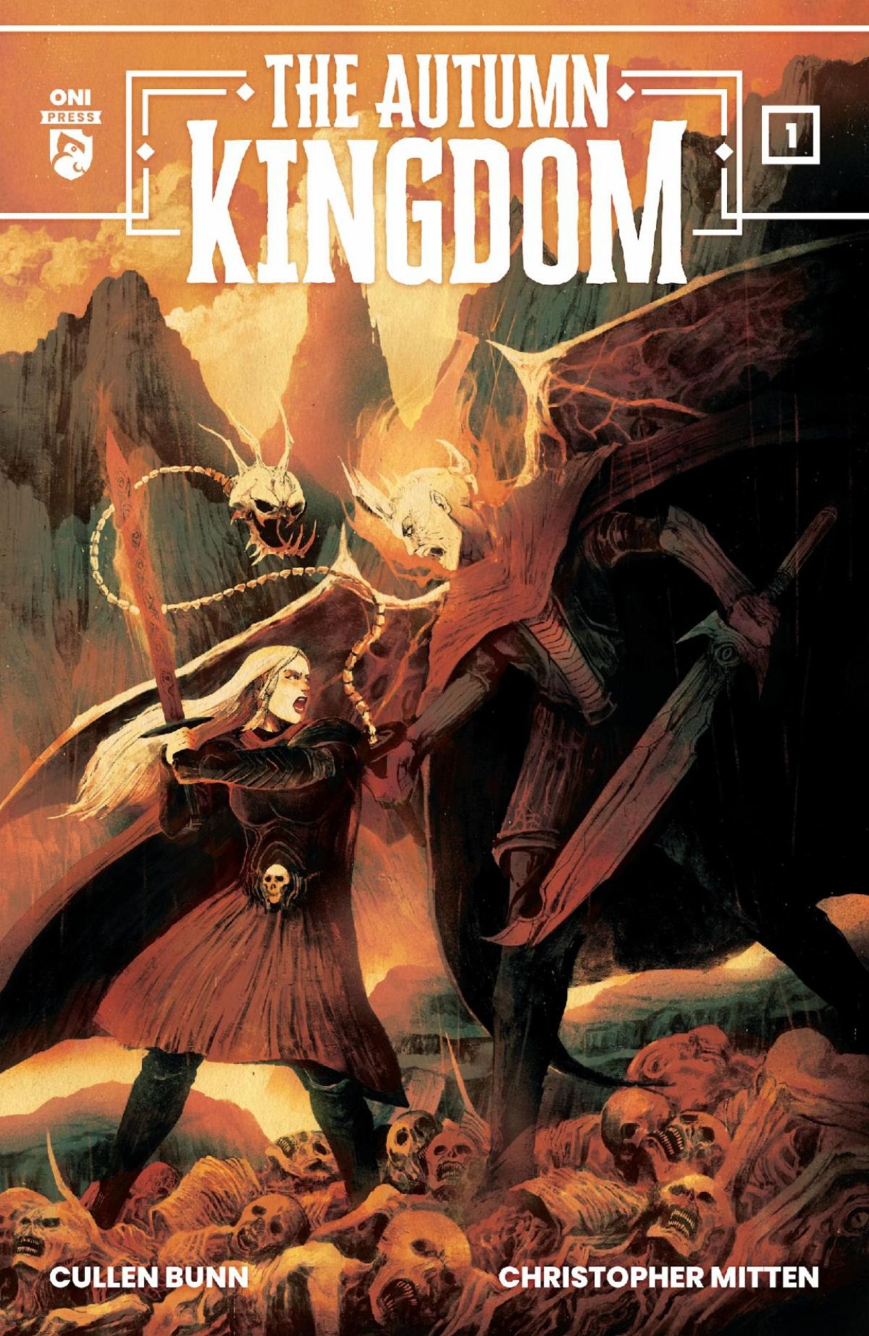 The Autumn Kingdom #1 variant cover by Daniel Vega