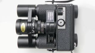 The top of the Tasco 7900 binocular camera