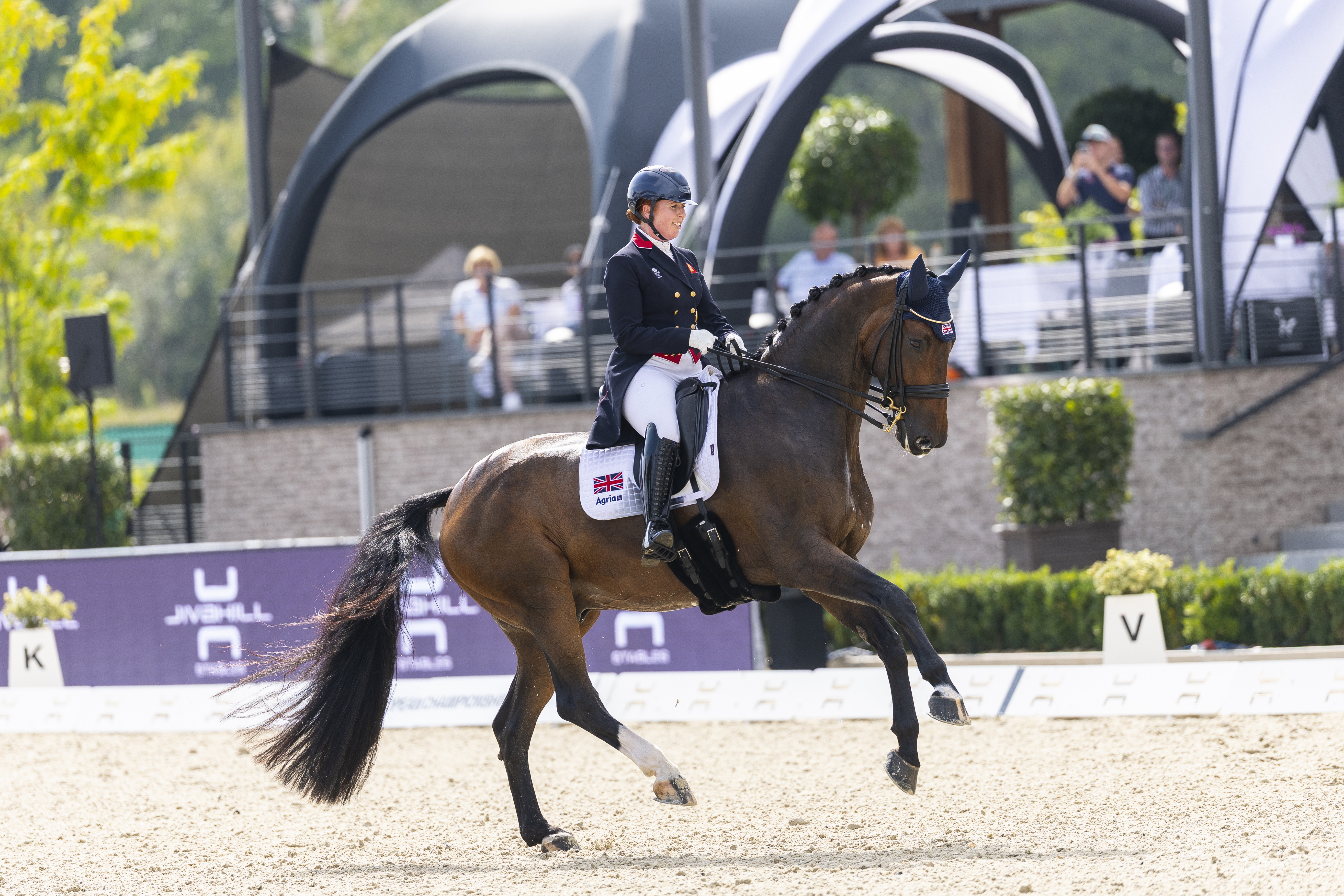 European Dressage Championships freestyle times