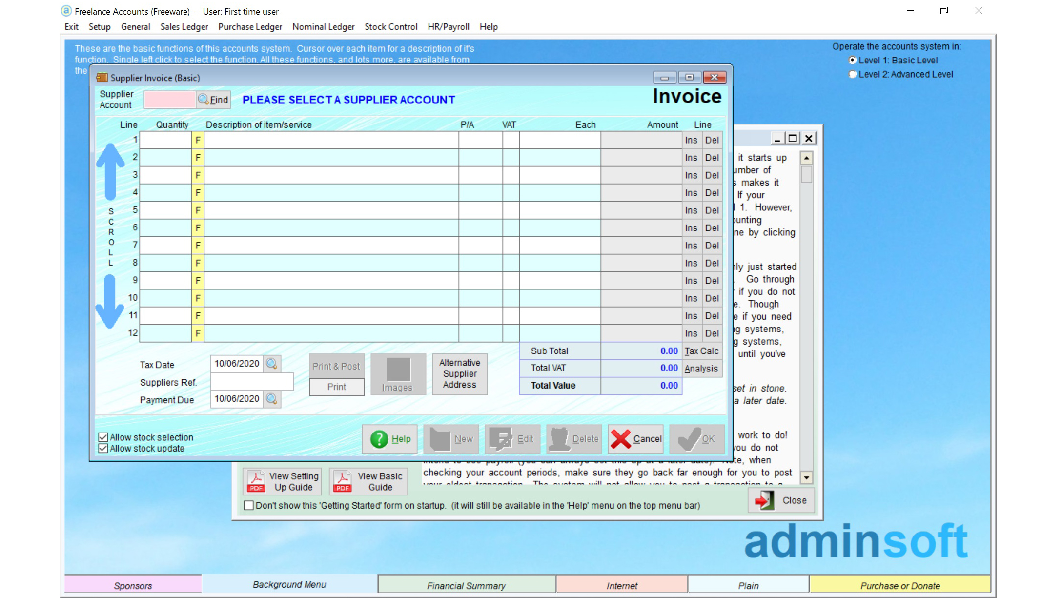 Adminsoft Accounts