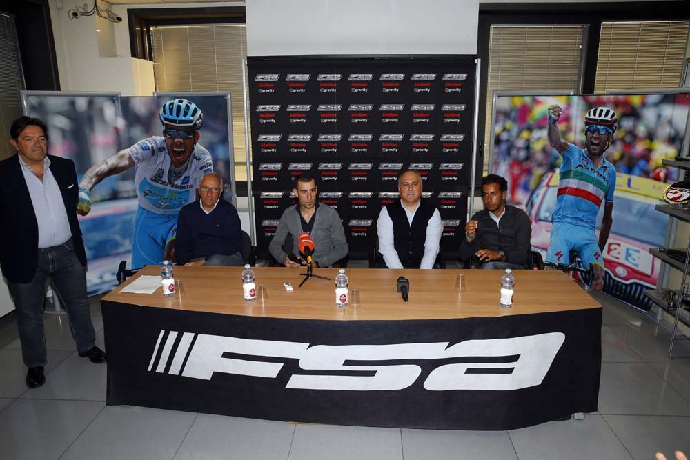 Vincenzo Nibali and Fabio Aru were the guests of honour at the FSA event