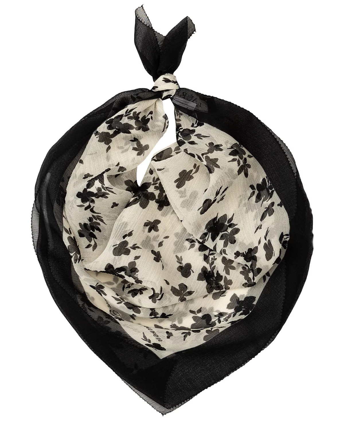 Lauren Ralph Lauren, Contrast Floral Square Scarf