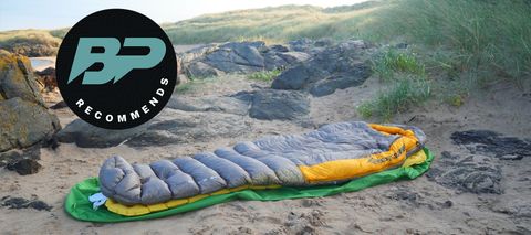 Sea to Summit Spark SP2 sleeping bag setup on a beach hero image