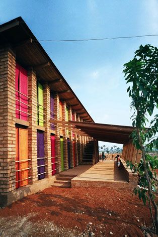 Sra Pou School, Sra Pou, Cambodia by Architects Rudanko