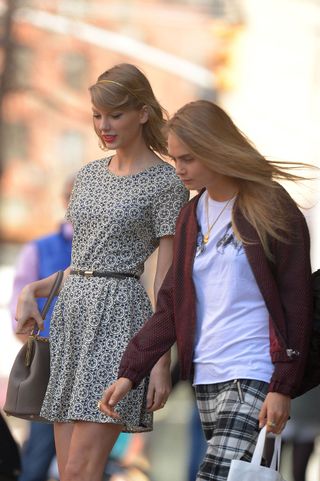 Taylor Swift and Cara Delevingne