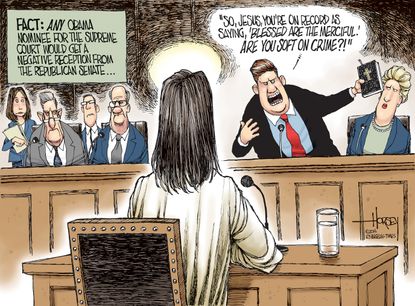 Political cartoon U.S. SCOTUS