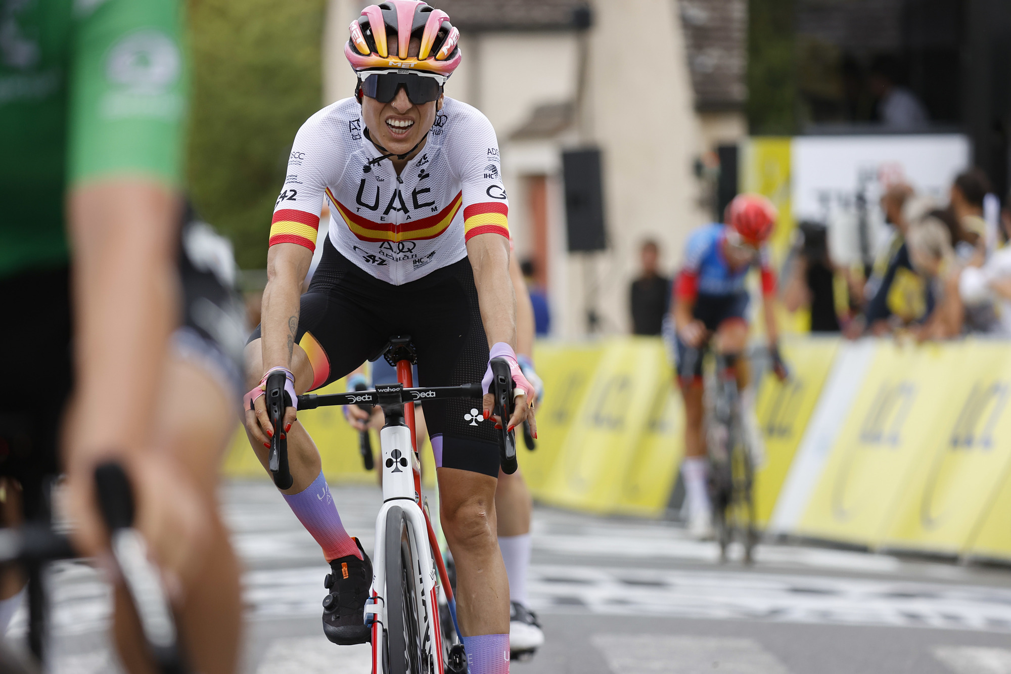 Tour de France Femmes 2022 - 1st Edition - 2nd stage Meaux - Provins 136.4km - 25/07/2022 - Mavi Garcia (ESP - UAE Team ADQ) - photo Luis Angel Gomez/SprintCyclingAgencyÂ©2022