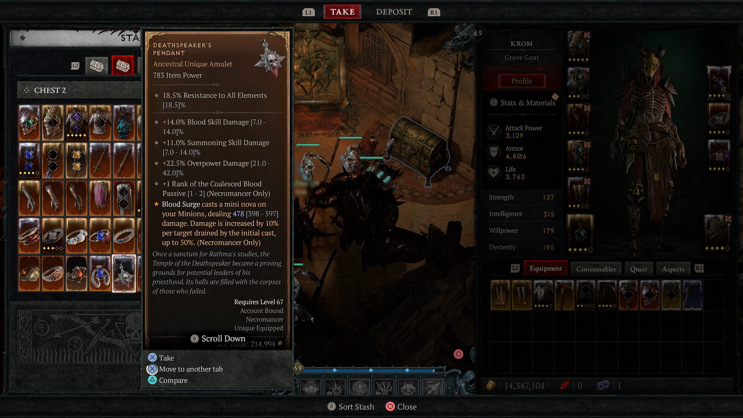 Diablo 4 item power breakpoint - Ancestral Rare armor