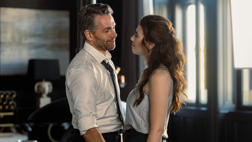 Jonah and Martine standing close next to each other in NCIS: Tony &amp; Ziva