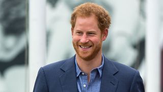 london, england october 07 prince harry takes part in a training session during a celebration for the expansion of coach core at lords cricket ground on october 7, 2016 in london, england photo by ben a pruchniegetty images