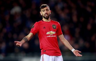 File photo dated 20-02-2020 of Manchester United’s Bruno Fernandes