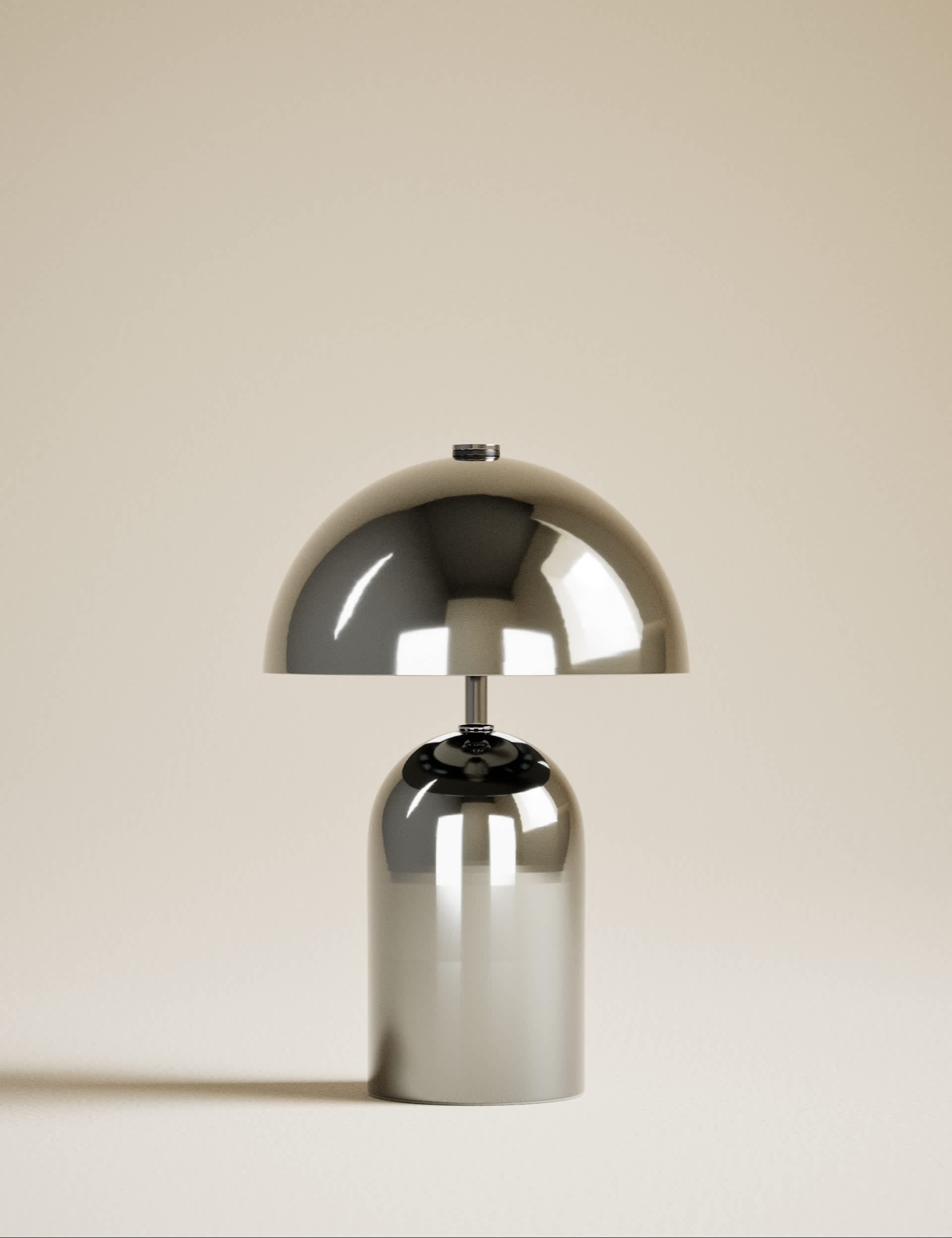Colby Rechargeable Metal Table Lamp