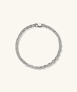 Trace Rectangle Chain Bracelet