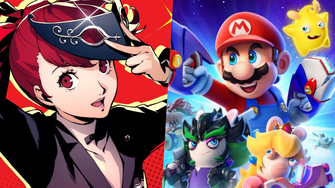 Persona 5 Royal and Mario + Rabbids Sparks of Hope