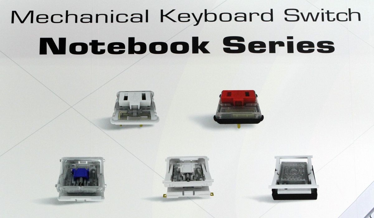Kaihua Mechanical Laptop Switches Get Thinner, Company Tries Out