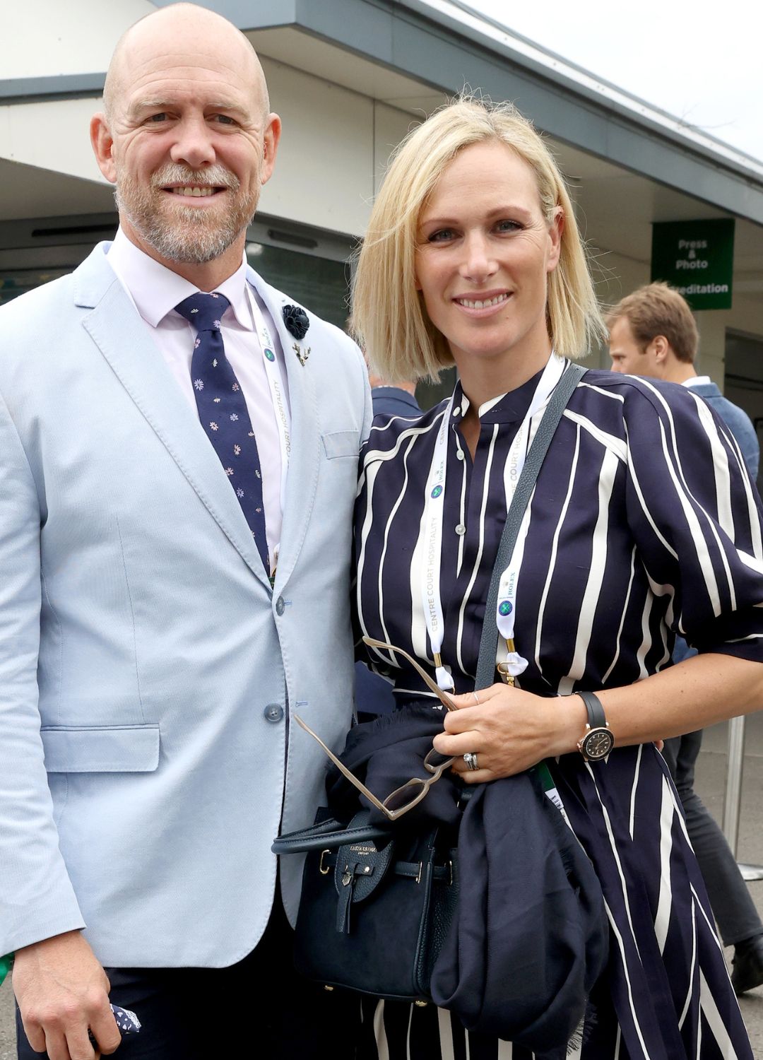Mike and Zara Tindall