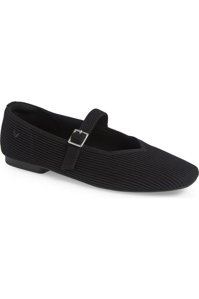 Margot Mary-Jane Square-Toe Ballet Flats