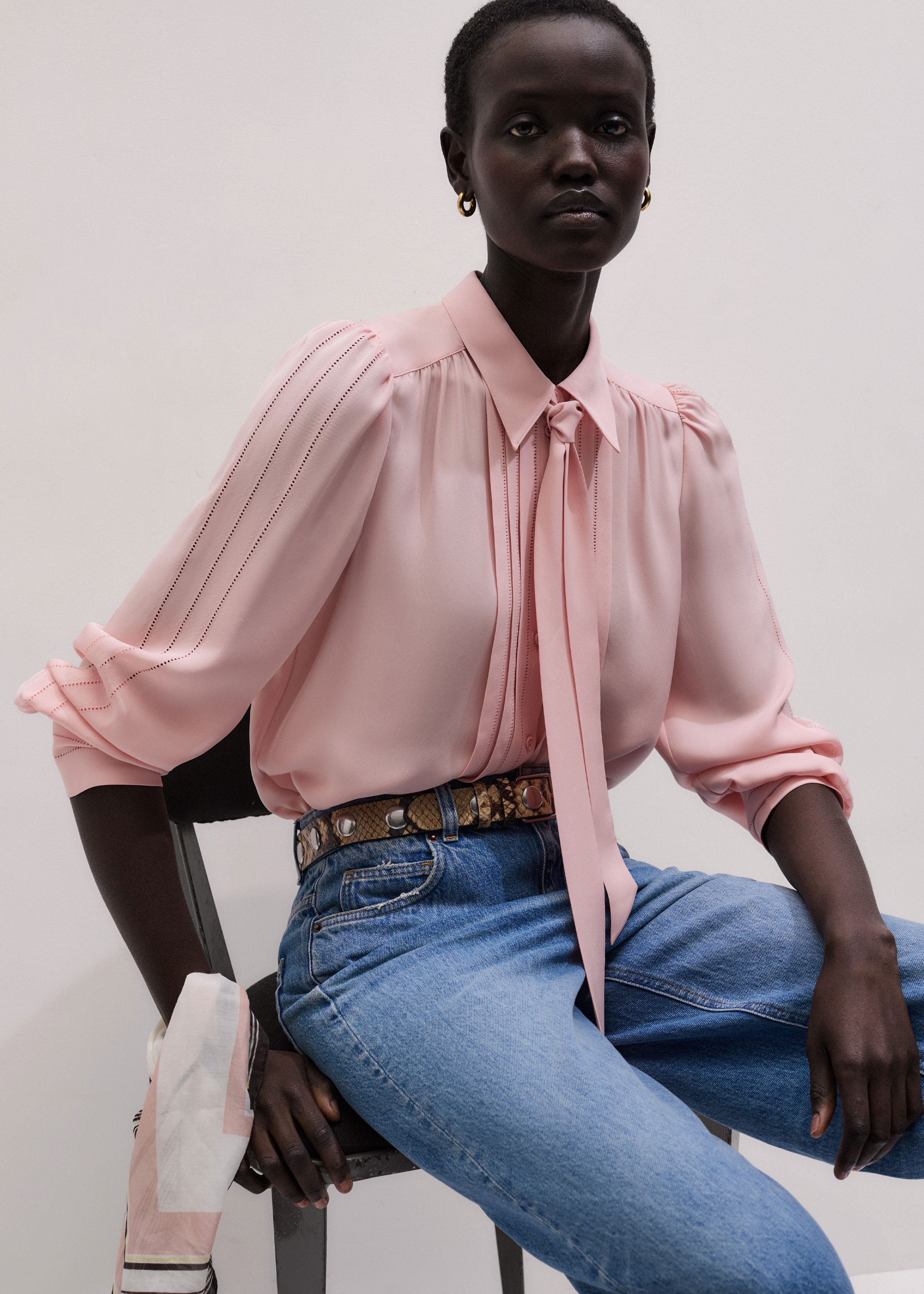 Fluid Straight Blouse