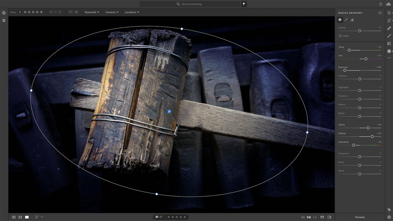 The localized adjustment tools are terrific, though they don&rsquo;t yet have the full range of controls available in the Lightroom Classic version