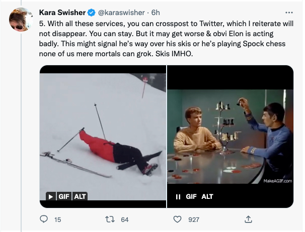 Kara Swisher tweets