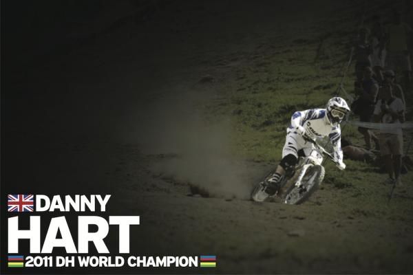 Giant's Danny Hart is the reigning downhill world champion
